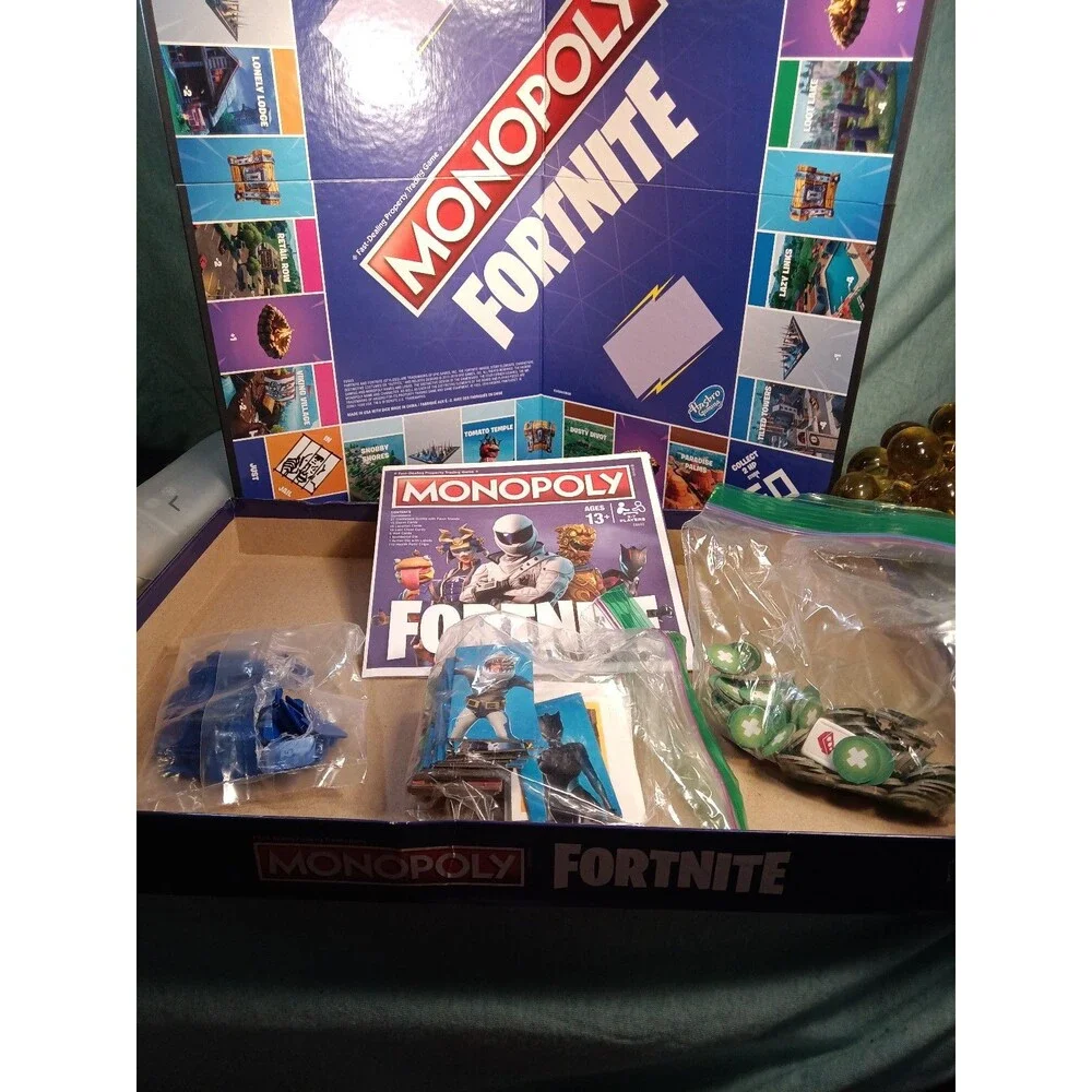 Monopoly Fortnite Board Game Hasbro